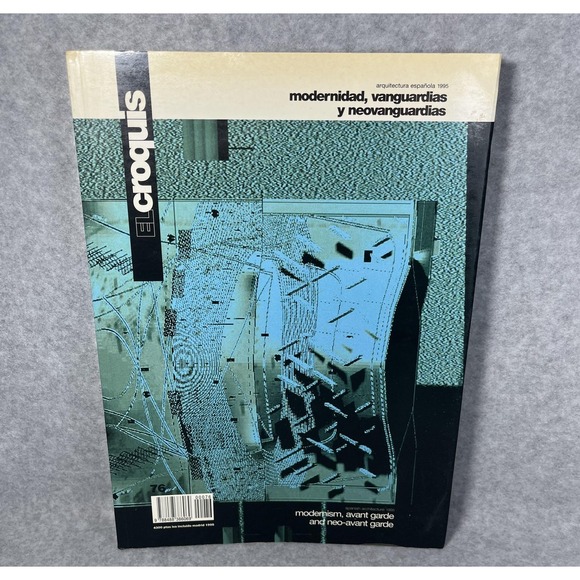 Vintage El Croquis 76 Modernism Avant Garde Spanish Architecture‎ Magazine 1995